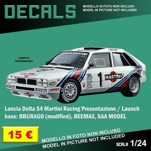 Decals repro lancia delta - repro,