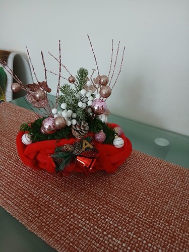 Centro tavola natale - tavola,