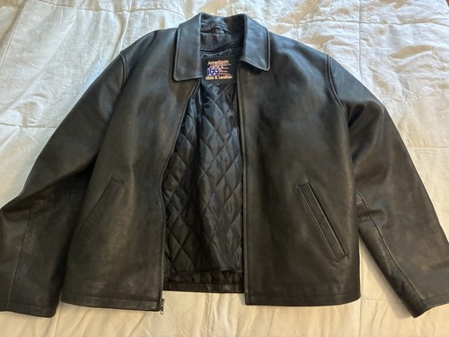 Bomber americano pelle e - in,