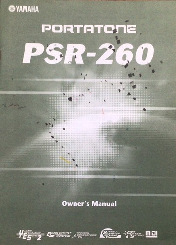Yamaha psr 260 - psr-260, tastiera