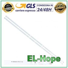 KIT 2 BARRE 7 LED TV 40" CHANGHONG C400F18E1CG01 SABA SA40S57N OK ODL40671F-TB