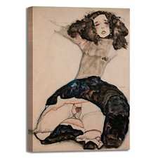 Schiele ragazza gonna