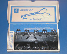 Aesculap original Haller dental dam clamps set ("Papillenklammern")