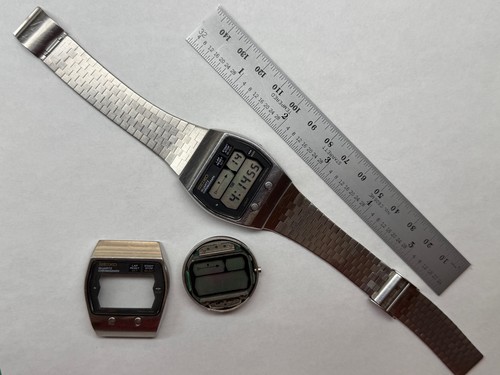 Vintage men quartz lcd - quartz,