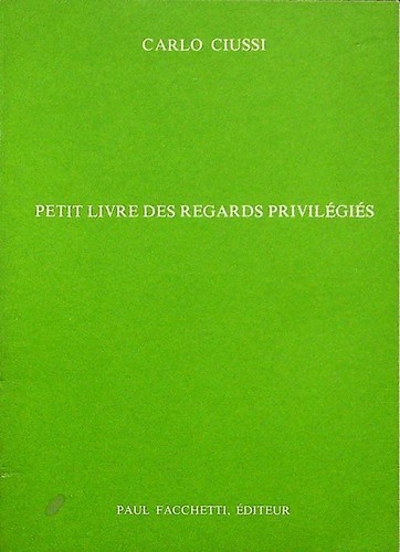 Carlo ciussi petit - petit, livre