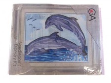 KIT/QUADRO MEZZO PUNTO 20X25 "DELFINI"