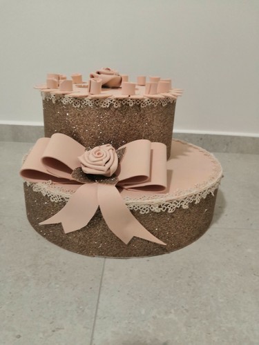 Torta finta scenografica