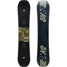 K2 Afterblack Uomo Snowboard Twin All Mountain Freestyle Park Rocker 2025 NUOVO