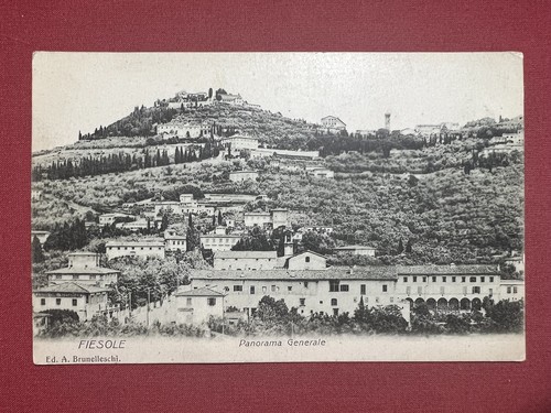 Cartolina fiesole firenze - -,