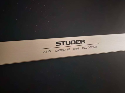 Studer a710 tape deck pannello - a710,