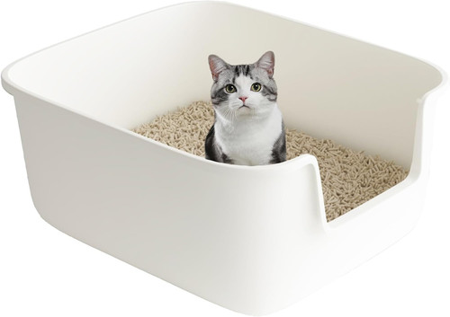 Lettiera per gatti con bordi - per,