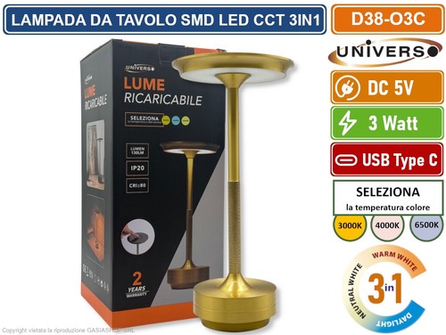 Lampada tavolo portabile - da,