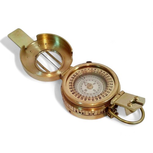 Bussola militare vintage - , in
