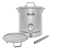 CONCORD BREWSIE Bollitore Home Brew in acciaio inox con doppio set di filtrazione