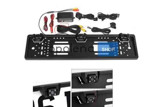 Portatarga con telecamera kit - telecamera,