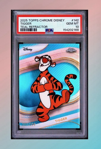 Tigger psa 2025 - tigger, topps