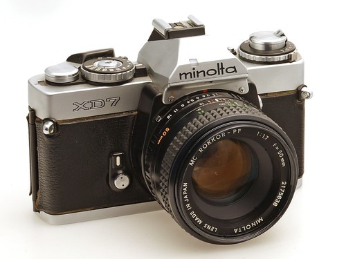 Minolta xd7 fotocamera reflex - xd7,