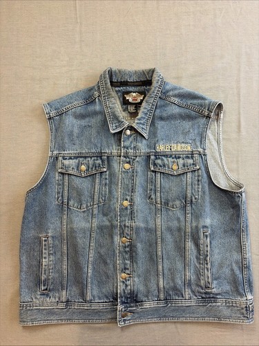 Giacca giubbotto jeans harley - giubbotto,