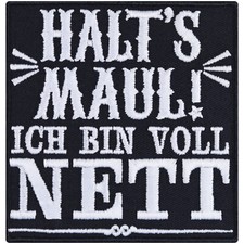 Toppa HALT'S MAUL Heavy Metal