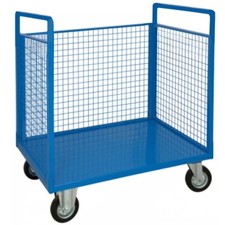 Carrello pianale con tre