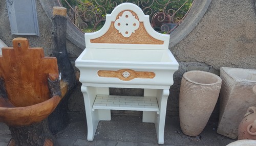 Lavandino cemento lavabo