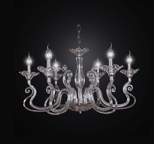 Lampadario cristallo 6 - in, a