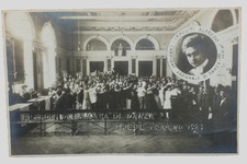 Trieste cart.fotogr. gara di danza 1/6/1923 Ippoliti Alfredo campione - nvg.