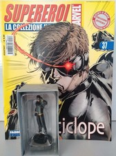 MARVEL LA COLLEZIONE UFFICIALE N° 37 CICLOPE STATUETTA + FASCICOLO EAGLEMOSS