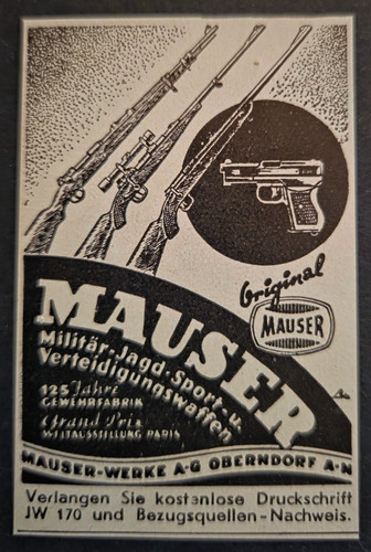 Mauser tedesco piccolo - mauser,