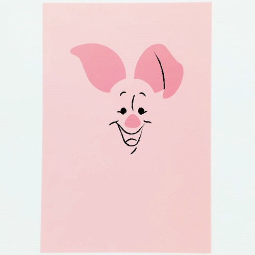 Cartolina winnie the pooh - winnie,