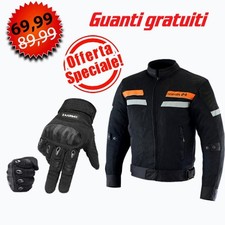 Completo moto giacca mesh - giacca,