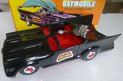 Batmobile batman mego wgsh - batman,
