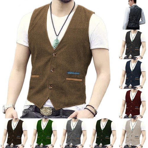 Gilet uomo estivo tweed - ,