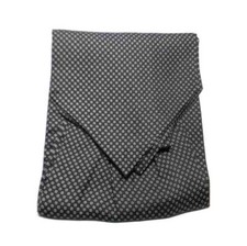 Ascot uomo nero seta foulard
