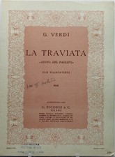 spartito musicale la traviata