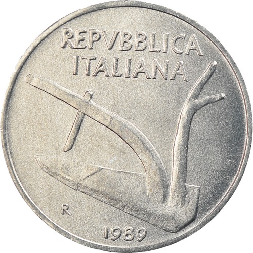 915768 moneta italia 10 - moneta,, italia,