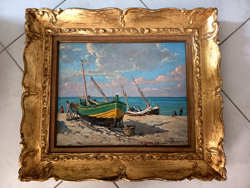 Ernest jouanne huile sur - huile,