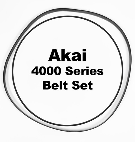Set cinghie akai serie 4000 - akai,