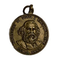 MEDAGLIA - PROLETARI DI TUTTI I PAESI UNITEVI - KARL MARX