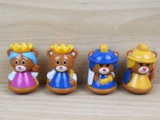 vecchi PUPAZZI IL CASTELLO DEGLI ORSETTI CHICCO oscillanti re regina spada tromb