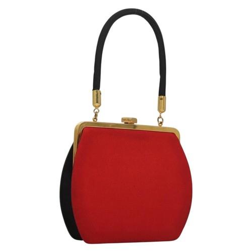 Fendi hand bag nylon red - fendi, gold