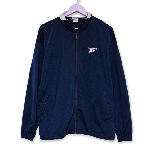 Felpa reebok vintage blu scuro - blu,
