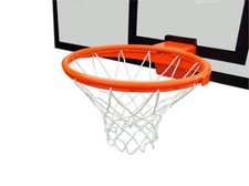 (03) CANESTRO BASKET RECLINABILE ACCIAIO TONDO PIENO TUV EN1270 + RETE COT MM7