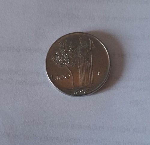 100 lire piccole 1992 - lire,