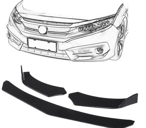 Spoiler anteriore splitter