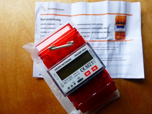 Elettrico contatore doppia - contatore,