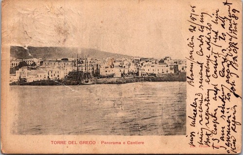 Cartolina torre del - torre,
