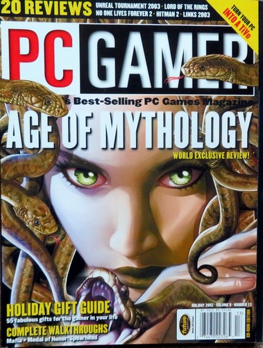 Gamer magazine holiday - gamer,