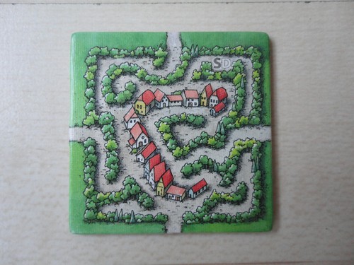 Carcassonne piastrine speciali - piastrine,