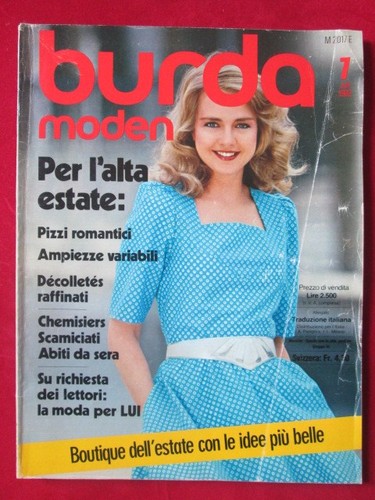 Burda moden con cartamodelli - con, 7